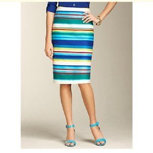 Talbots Multi Color Skirt